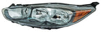 Faro para Ford Fiesta 2014, 2015, 2016, 2017, 2018, 2019 - Fondo Negro mp Izquierdo