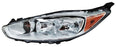 Faro para Ford Fiesta 2014, 2015, 2016, 2017, 2018, 2019 - Fondo Cromado Izquierdo