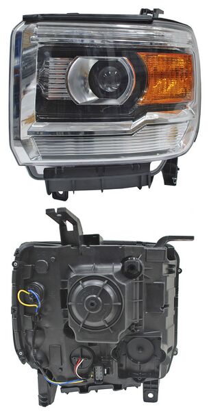 Faro para GMC Sierra 2014, 2015 - Sin Luz de Día Izquierdo