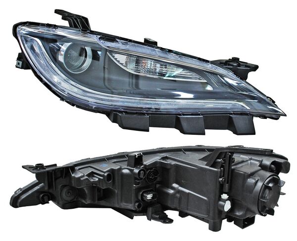 Faro para Chrysler 2015, 2016, 2017 - Con Moldura Cromada - Derecho