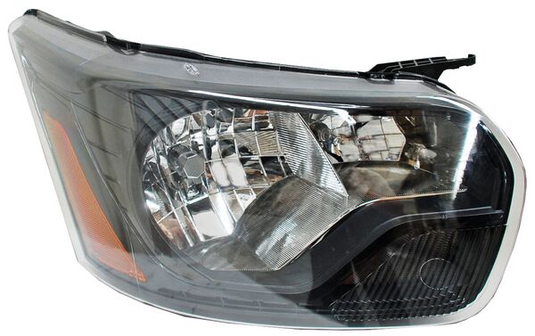 Faro para Ford Transit 2014, 2015, 2016, 2017, 2018, 2019, 2020 - Fondo Negro C.Derecho