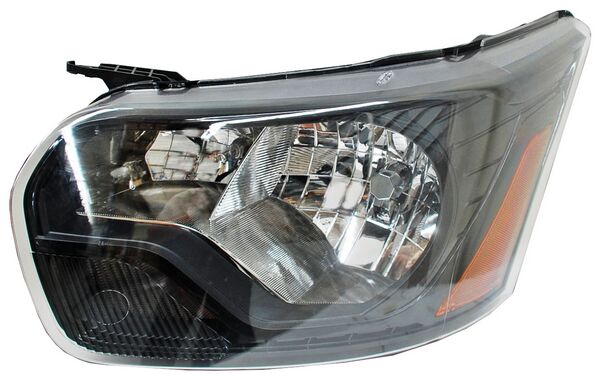 Faro para Ford Transit 2014, 2015, 2016, 2017, 2018, 2019, 2020 - Fondo Negro Izquierdo