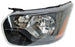 Faro para Ford Transit 2014, 2015, 2016, 2017, 2018, 2019, 2020 - Fondo Negro Izquierdo