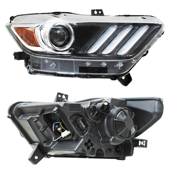 Faro para Ford Mustang 2015, 2016, 2017 - Para Xenon, LEDS, Derecho