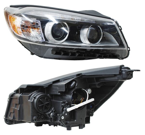 Faro para Kia Sorento 2016, 2017, 2018 - Con Luz de Día, LEDS, Derecho
