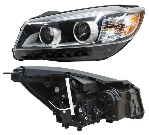 Faro para Kia Sorento 2016, 2017, 2018 - Con Luz de Día, Izquierdo