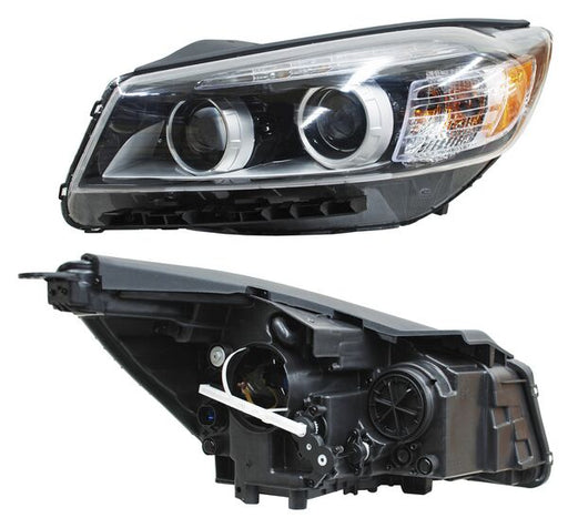 Faro para Kia Sorento 2016, 2017, 2018 - Con Luz de Día, LEDS, Izquierdo