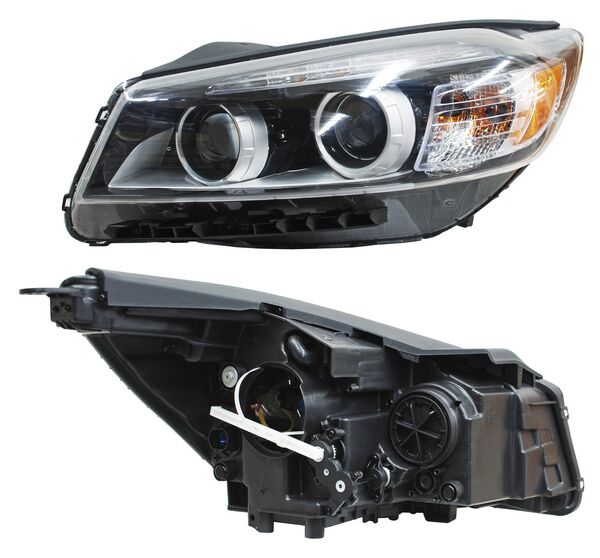 Faro para Kia Sorento 2016, 2017, 2018 - Con Luz de Día, LEDS, Izquierdo