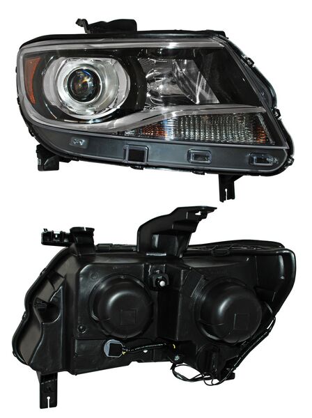 Faro para Chevrolet Colorado 2016, 2017, 2018, 2019, 2020 - Con Lupa, Derecho