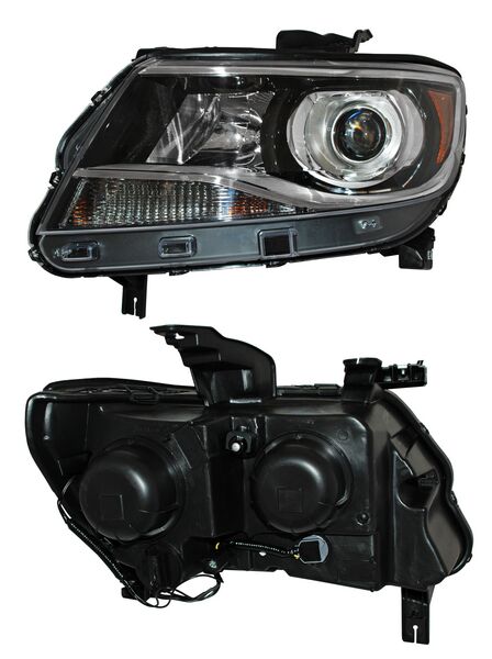 Faro para Chevrolet Colorado 2016, 2017, 2018, 2019, 2020 - Con Lupa, Izquierdo