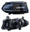 Faro para Dodge Charger 2015, 2016 Bulbo (9012) con LEDS - Derecho