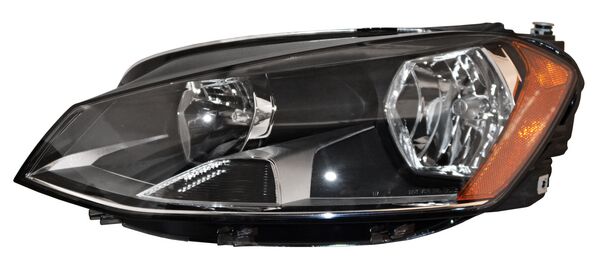 Faro para Volkswagen Golf 2015, 2016, 2017 Reflejante Ambar Izquierdo