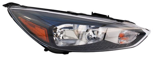Faro para Ford Focus 2015, 2016, 2017, 2018 - Fondo Negro, Derecho