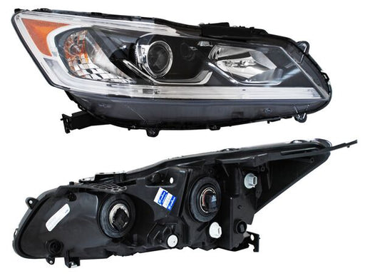 Faro para Honda Accord 2016, 2017 - Con Luz de Día - Derecho