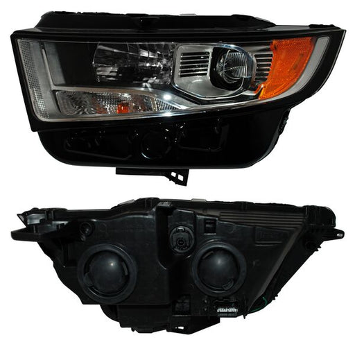 Faro para Ford Edge 2015, 2016, 2017, 2018 Para Xenon con Focos, sin Balastra - Izquierdo