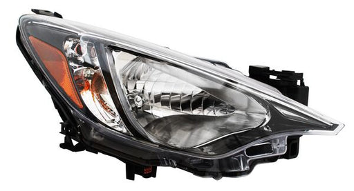 Faro para Toyota Yaris 2016, 2017, 2018, 2019, 2020 - Fondo Cromado - Derecho