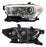 Faro para Toyota Tacoma 2016, 2017, 2018, 2019, 2020, 2021, 2022, 2023 - Fondo Cromado - Izquierdo