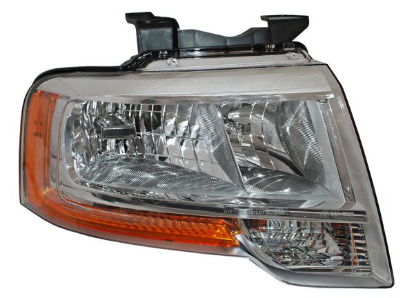 Faro para Ford Expedition 2015, 2016, 2017 - Fondo Cromado Derecho