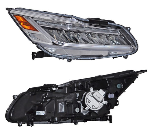Faro para Honda Accord 2016, 2017 LEDS - Derecho