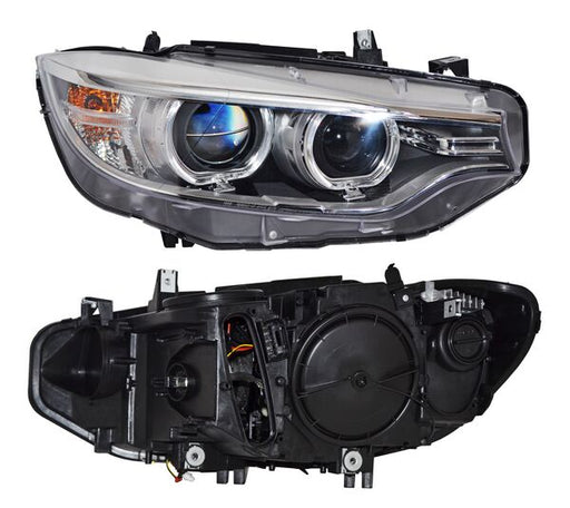 Faro para BMW Serie 4 2014, 2015, 2016, 2017, 2018 Para Xenon, Con Motor - Derecho