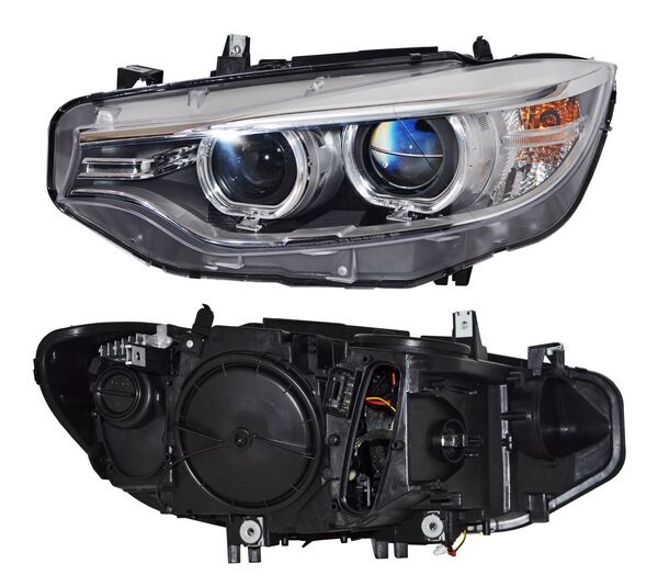 Faro para BMW Serie 4 2014, 2015, 2016, 2017, 2018 Para Xenon, Con Motor - Izquierdo