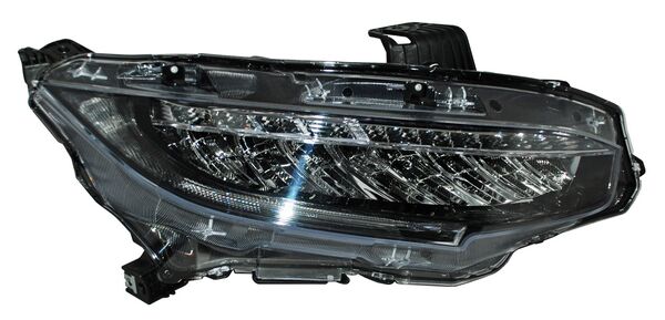 Faro para Honda Civic 2016, 2017, 2018, 2019, 2020 - Sedan, 4 puertas, LEDS - Derecho