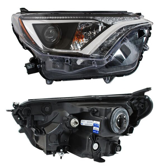 Faro para Toyota Rav4 2016, 2017, 2018 - Derecho