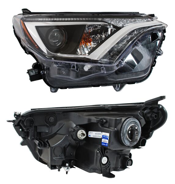 Faro para Toyota Rav4 2016, 2017, 2018 - Derecho
