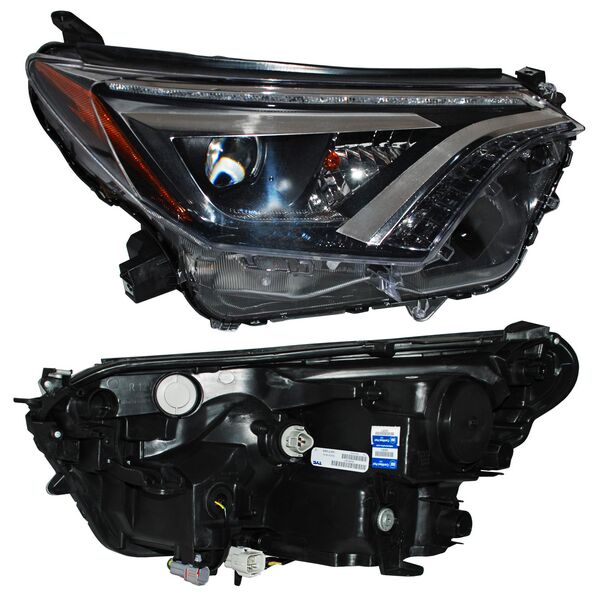 Faro para Toyota Rav4 2016, 2017, 2018 - LEDS - Derecho