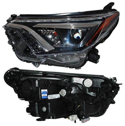 Faro para Toyota Rav4 2016, 2017, 2018 - LEDS - Izquierdo