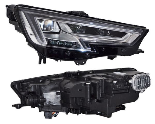 Faro Audi A4 2017, 2018, 2019 LEDS Con Motor, 11 Pines - Derecho