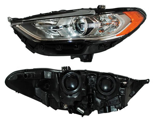 Faro para Ford Fusion 2017, 2018 - Con Focos, de 6 Pines - Izquierdo
