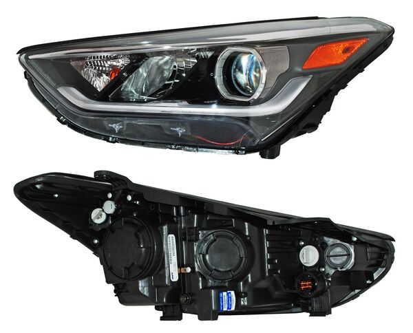 Faro para Hyundai Santa Fe 2017, 2018, 2019 - Izquierdo