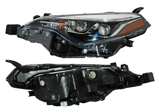 Faro para Toyota Corolla SE 2017, 2018, 2019 LEDS - Izquierdo