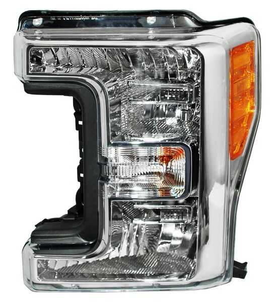 Faro para Ford Super Duty 2017, 2018, 2019 - Reflejante Ambar Claro Izquierdo