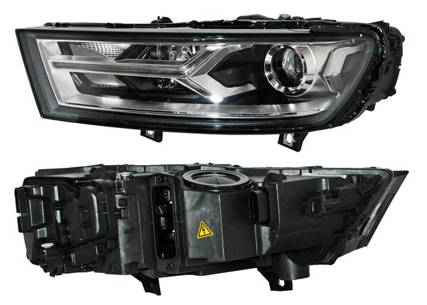 Faro Audi Q7 2016, 2017, 2018, 2019 Para Xenon Con Motor,  C Izquierdo