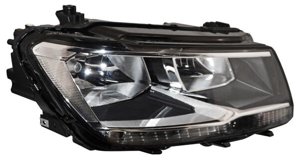 Faro para Volkswagen Tiguan 2018, 2019, 2020, 2021 - LEDS, Electrico Con Motor, de 9 Pines - Derecho