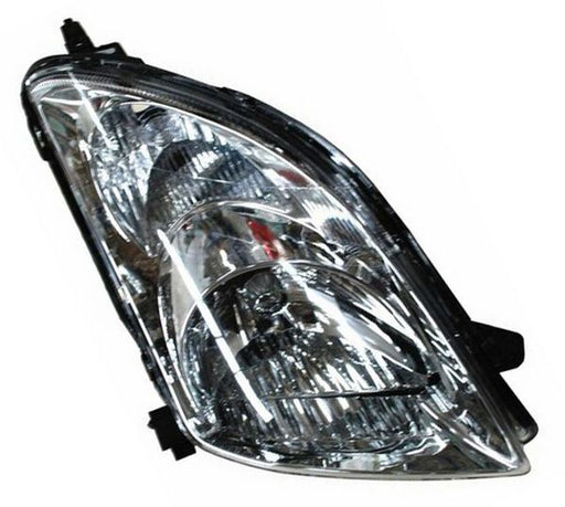 Faro para Suzuki Swift 2007, 2008, 2009, 2010, 2011 - Fondo Cromado - Derecho