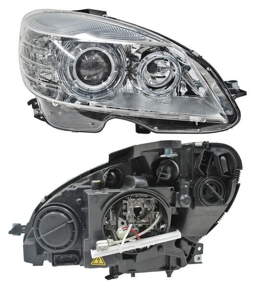 Faro para Mercedes Benz Clase C 2008, 2009, 2010, 2011 - Para Xenon - Derecho