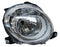 Faro para Fiat 500 2009, 2010, 2011, 2012, 2013, 2014, 2015 Superior, Derecho