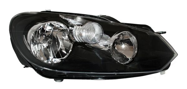 Faro para Volkswagen Golf 2010, 2011, 2012, 2013, 2014 - Electrico Con Motor, Derecho