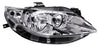 Faro para Seat Ibiza 2010, 2011, 2012 Doble As Fondo Cromado - Derecho