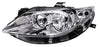 Faro para Seat Ibiza 2010, 2011, 2012 Doble As Fondo Cromado Izquierdo