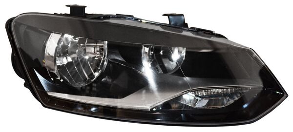 Faro para Vento 2016, 2017, 2018, 2019, 2020, 2021, 2022 & para Volkswagen Polo 2013, 2014 & 2017, 2018, 2019, 2020, 2021, 2022 - Con Motor, Derecho
