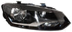 Faro para Vento 2016, 2017, 2018, 2019, 2020, 2021, 2022 & para Volkswagen Polo 2013, 2014 & 2017, 2018, 2019, 2020, 2021, 2022 - Con Motor, Derecho