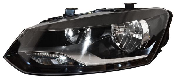 Faro para Vento 2016, 2017, 2018, 2019, 2020, 2021, 2022 & para Volkswagen Polo 2013, 2014 & 2017, 2018, 2019, 2020, 2021, 2022 - Con Motor, Izquierdo