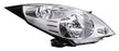 Faro para Chevrolet Spark 2011, 2012 - Fondo Cromado Derecho