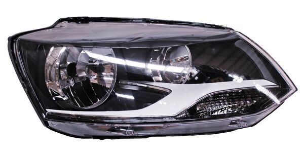 Faro para Volkswagen Crossfox 2010, 2011, 2012, 2013, 2014, 2015 - Derecho