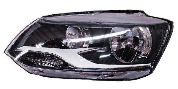 Faro para Volkswagen Crossfox 2010, 2011, 2012, 2013, 2014, 2015 - Izquierdo
