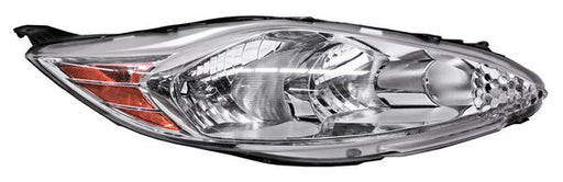 Faro para Ford Fiesta 2011, 2012, 2013 - Fondo Cromado Derecho